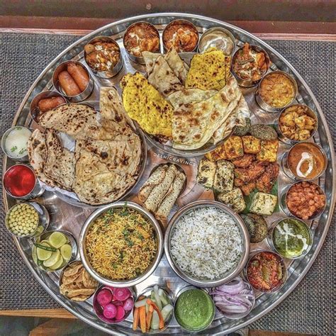North Indian Thali Indian Food Recipes Vegetarian Indian Food