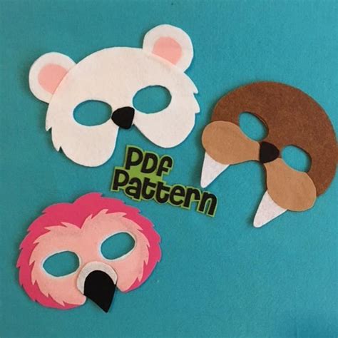 What countries does the polarbears live? Polar Bear What Do You Hear Animal Mask Patterns For Kids ...