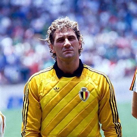 Belgium Goalkeeper Jean Marie Pfaff At The 1986 World Cup