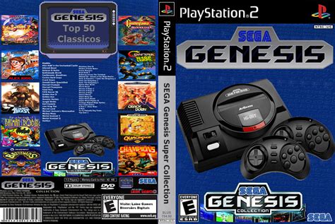 Revivendo A Nostalgia Do Ps2 Sega Genesis Super Collection Ps2