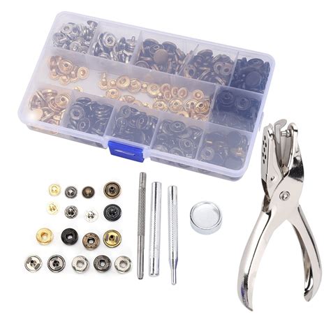 Snap Fastener Tool For Leather 120 Set Snap Fastener Kit For Down
