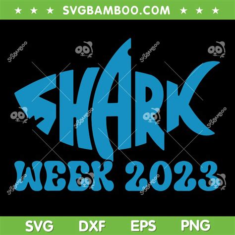 Shark 2023 Week Shark Svg Png