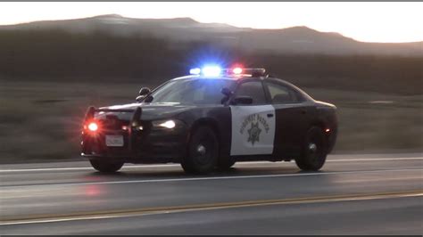 Chp Units Responding Code 3 Fast With Calfire Old Siren Youtube