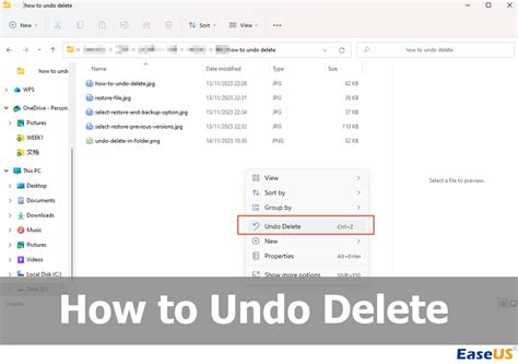 How To Undo Delete Files And Folders 5 Ways