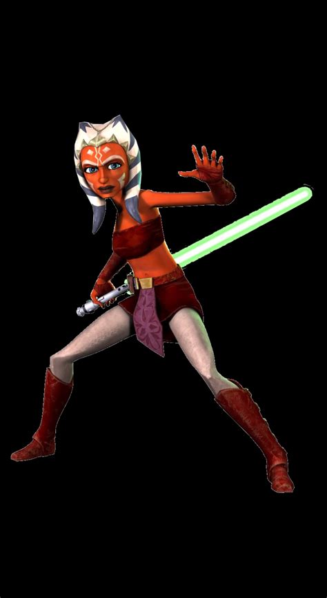 Ahsoka From Season 1 Of The Clone Wars