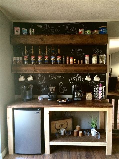 Cool Coffee Bar Ideas For Office References