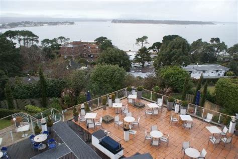 Sun Terrace Overlooking Poole Harbour Picture Of Harbour Heights
