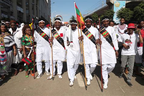 ethiopia s largest ethnic group oromo celebrates annual festival for the first time in 150