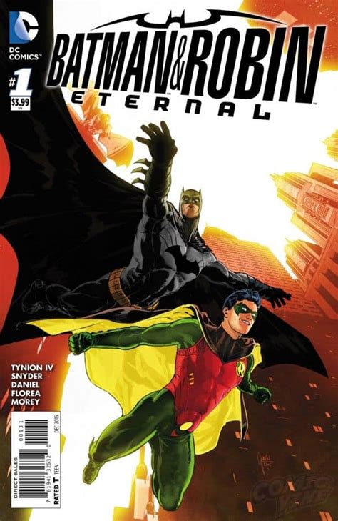 Batman And Robin Eternal 1 Spoilers Dc Comics 75th Anniversary Of