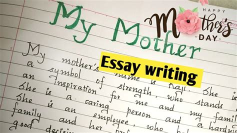 How To Write An Essay About Your Mom Telegraph