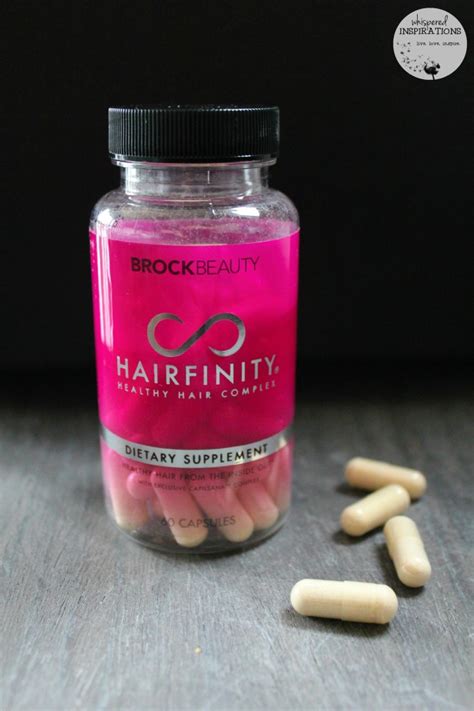 Nourish Your With Hairfinity By Brock Beauty Whispered Inspirations