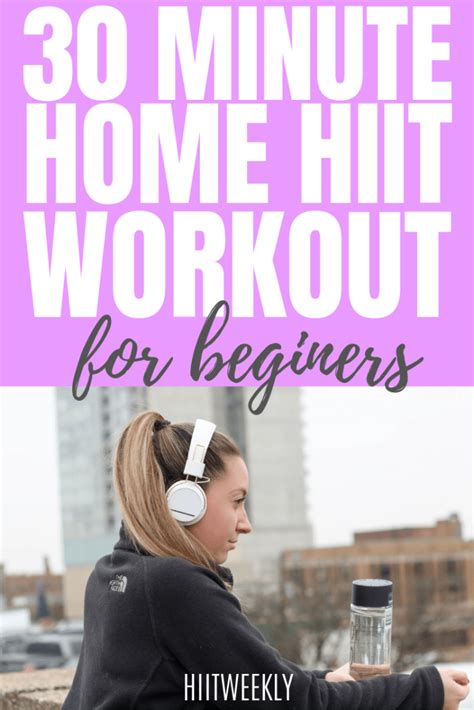 30 Minute Home HIIT Workout for Beginners | Hiit workouts for beginners, Workout for beginners ...