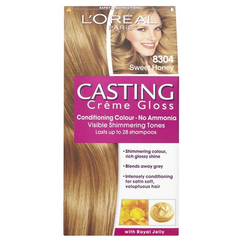 L Oréal Paris Casting Creme Gloss Sweet Honey Blonde 8304 Semi
