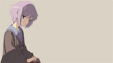 Wallpaper The Melancholy Of Haruhi Suzumiya Nagato Yuki Anime Girls