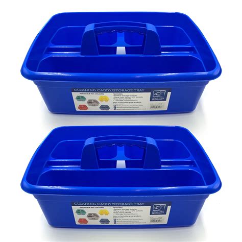 Buy Cleaning Caddy Tray Box Housekeeping Cleaners Tote Tray Basket With