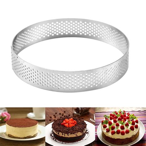 Stainless Steel Round Cookie Cutter Circle Pastry Dough Cutter Round