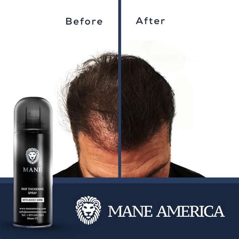 Mane America Hair Thickening Spray Colored Hair