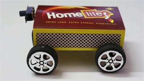 Diy Match Box Car Home Lites Match Box Car How To Make Mini Car