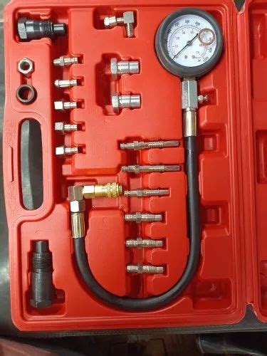 Diesel Engine Compression Tester Tool Kit Cylinder Pressure Gauge At Rs