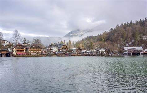 Schoenau Am Koenigssee Stock Photo Image Of Snow Bavaria 151199016