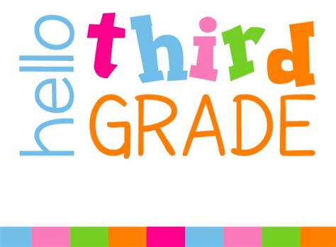 Mrs. A-Colwell's Class: Hello Third Grade!