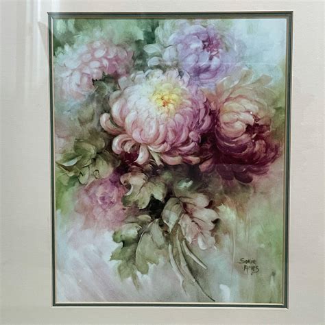 Framed Flower Art Print