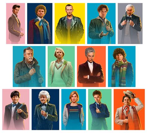 Jeremy Enecio Bbc Releases New Character Portraits Of The Doctors