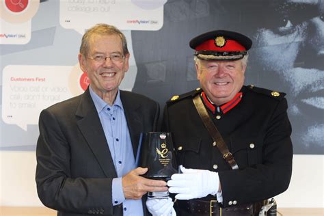 Deputy Lieutenant Of Greater Manchester Presents Contra Vision With