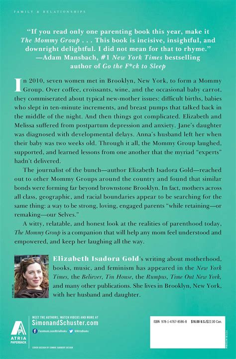 The Mommy Group Book By Elizabeth Isadora Gold Official Publisher Page Simon And Schuster Canada