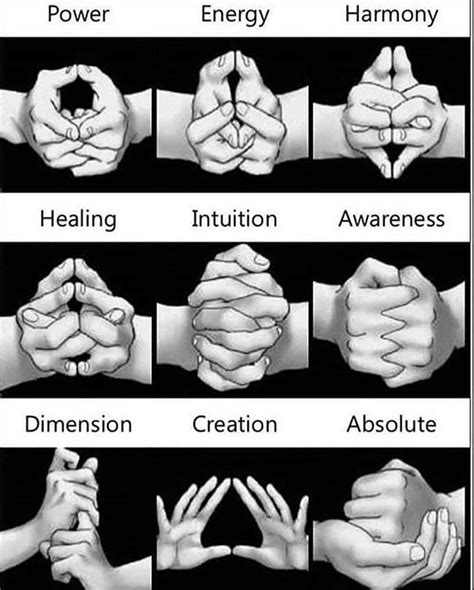 9 Mudras And Their Meanings Mudras Are Hand Gestures From Ancient Taoism Used During Meditation