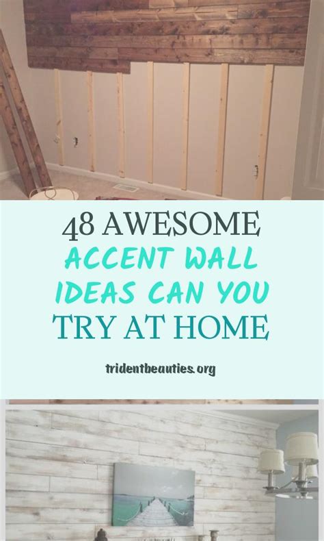 48 Awesome Accent Wall Ideas Can You Try At Home Home Decor Ideas