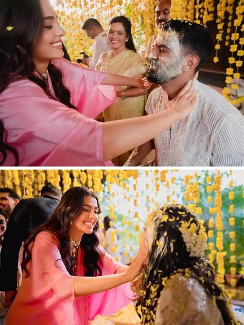 unseen pics from athiya shetty and kl rahul s wedding posted by tania shroff