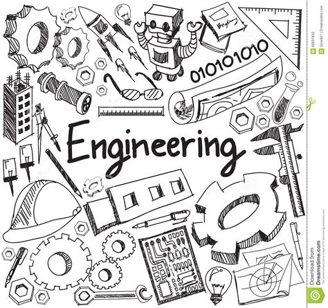 Make a coloring book with science engineering for one click. Mechanical, Electrical, Civil, Chemical And Other ...