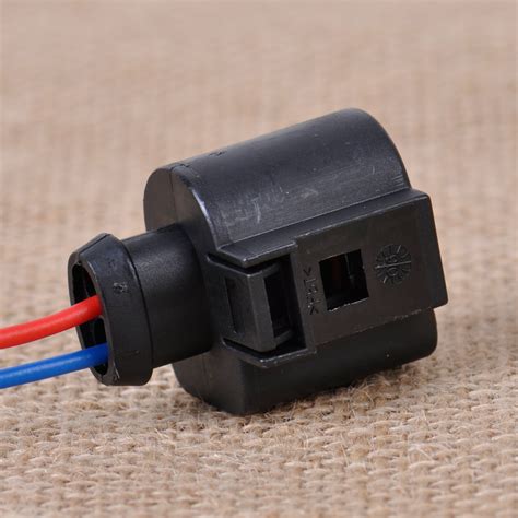 2 Pin Connector Plug Wiring Electrical Harness Fit For Audi Skoda Seat