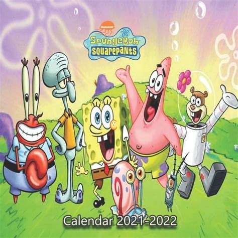Spongebob Squarepants Calendar 2021 2022 Amazing Calendar 2021 2022