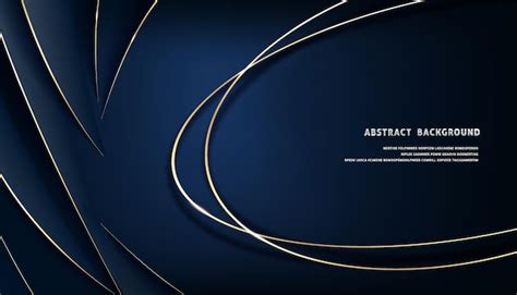 Premium Vector Abstract Template Dark Luxury Premium Background With