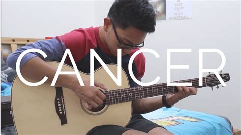 Cancer My Chemical Romance TØp Cover Fingerstyle Guitar Youtube