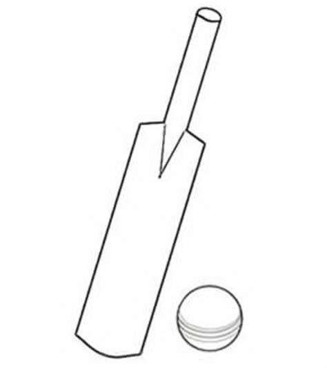 Cricket Bat Clipart Black And White Free Images At Vector