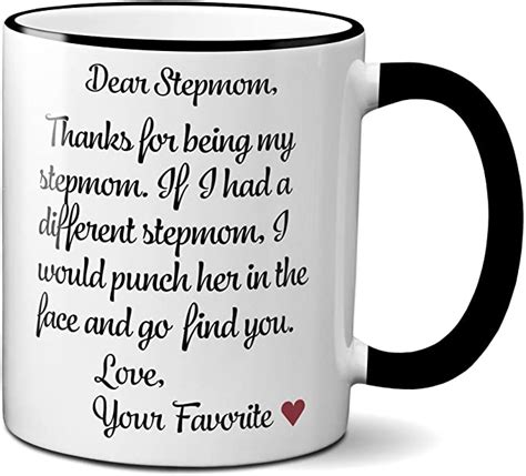 Gifts For Stepmoms Stepmom Thank You Gift Stepmom Appreciation Funny Stepmother Mug Mother S Day