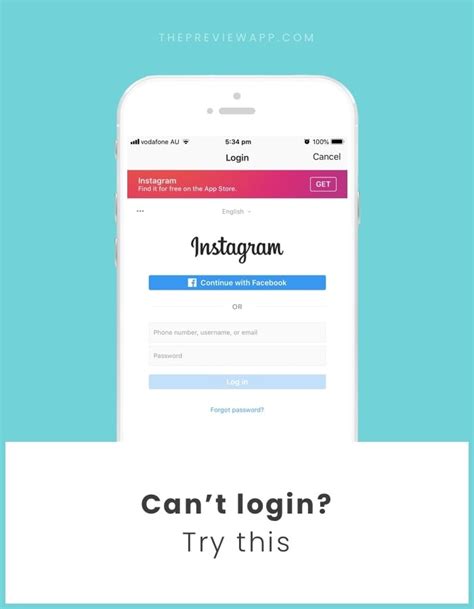 Cant I Login To My Instagram Account On A Website Or App What To Do