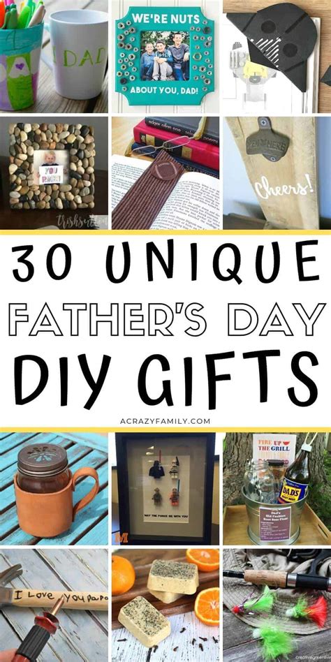 Unique Handmade Fathers Day Diy T Ideas
