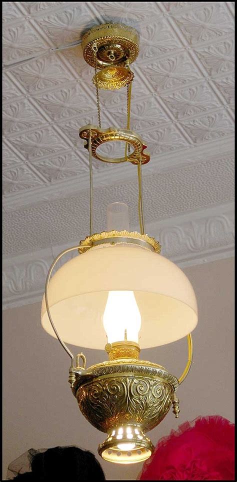 Lamp shades help control the amount of light emitted into a room and add to the overall look and feel of your decor. Glass Shade Hanging Lamp - Electric
