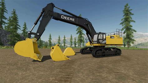 Fs22 John Deere 870g V10 Fs 22 Forklifts Excavators Mod Download