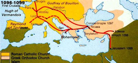 Europeancrusaders Maps Of The Crusades