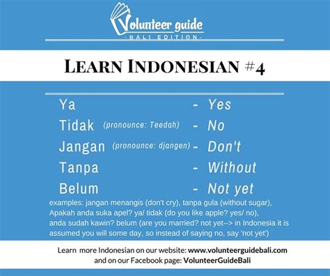 Learn Basic Indonesian Language Skills With Our 40 Language Videos