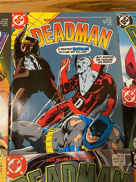 Complete Series Deadman 1 7 1985 1986 Dc Comics 1st Solo Etsy