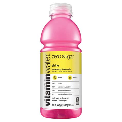 Vitaminwater Zero Sugar Shine Bottle 20 Fl Oz