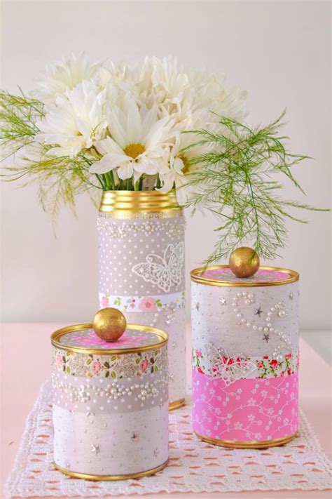 15 Awesome Diy Projects Out Of Recycled Tin Cans