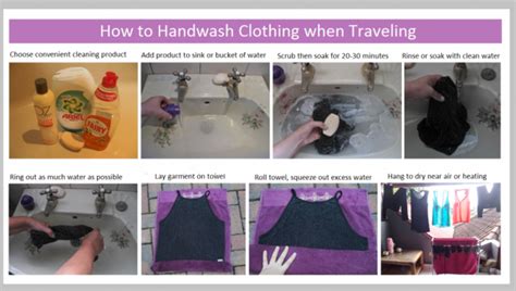 How To Hand Wash Clothing When Traveling Easy Step By Step Tutorial Packing Tips For Travel