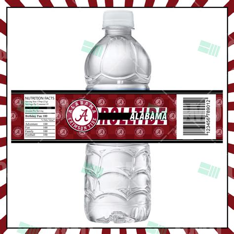 Alabama Crimsontide Ultimate Party Package Sports Invites